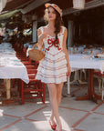 Red Ribbon Cake Dress