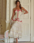Poem of Bygone Days Puffy Mini Dress