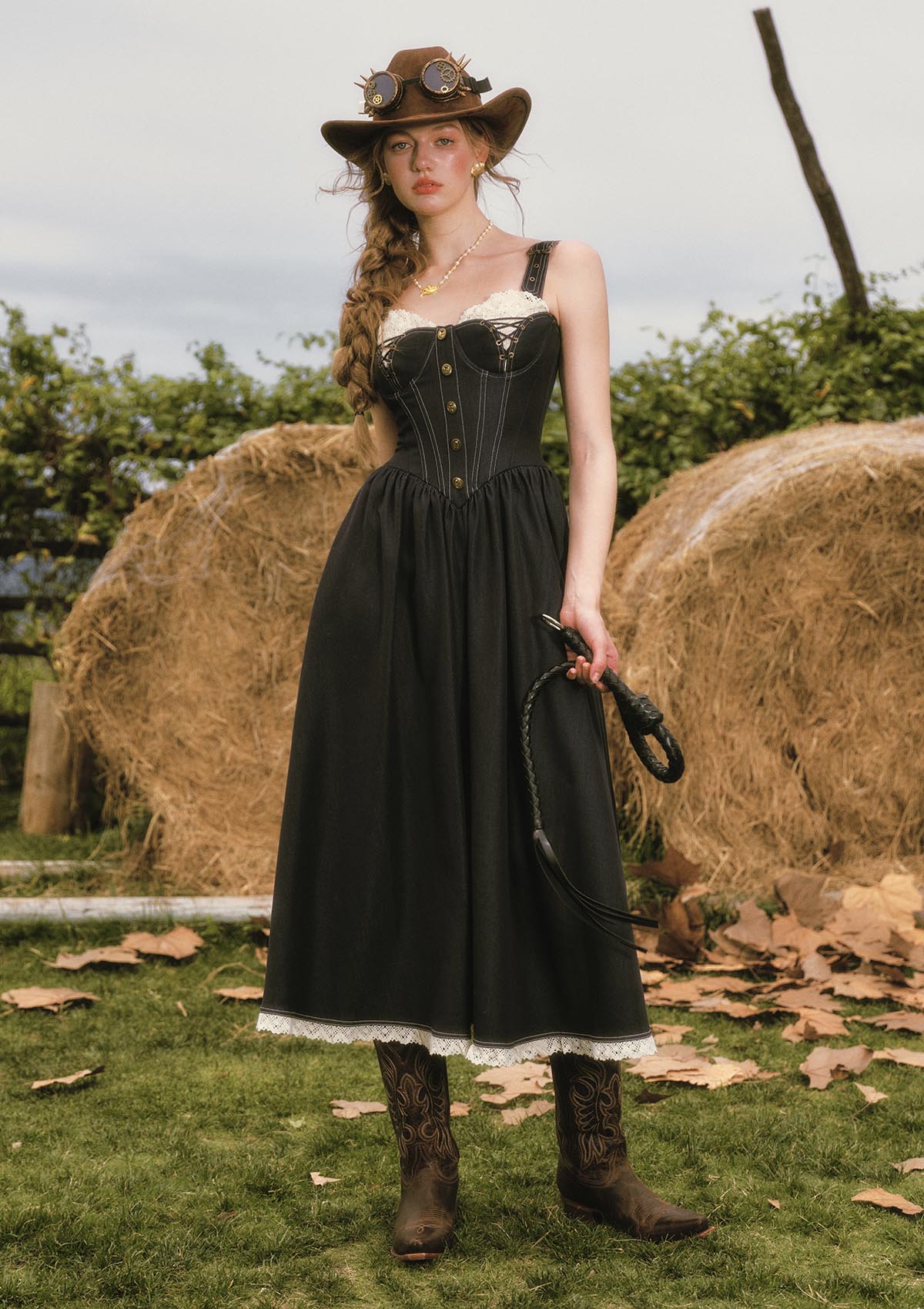Berry Buccaneer Dress(Long)