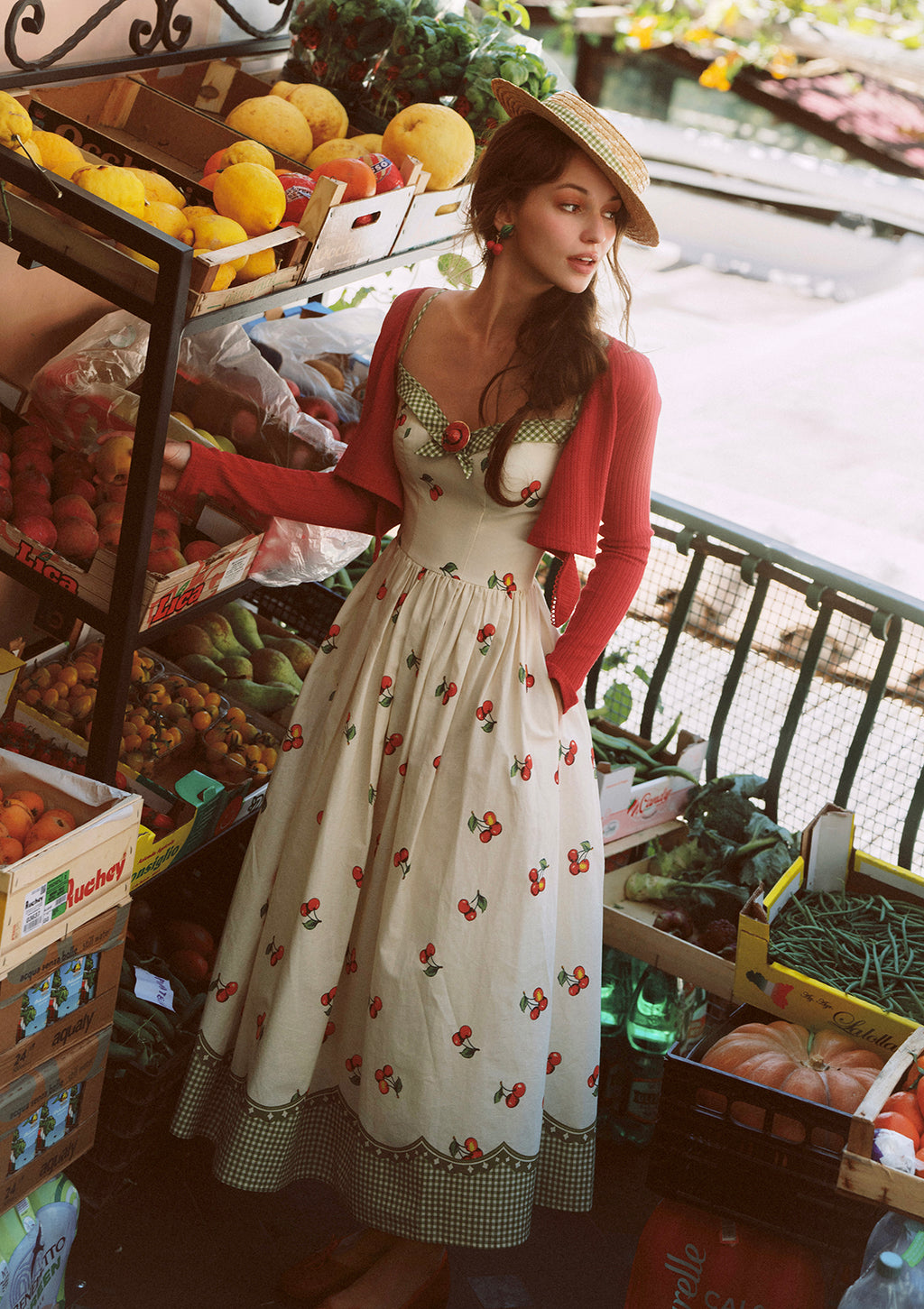 Wild Cherry Dress (Long)