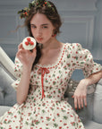 Wild Strawberry Paradise  Dress