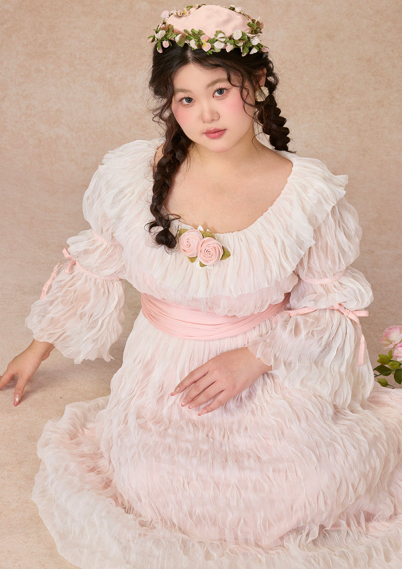 Curve&Plus Queen's Petticoat Dress