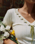 Daisy Bouquet Knit Top