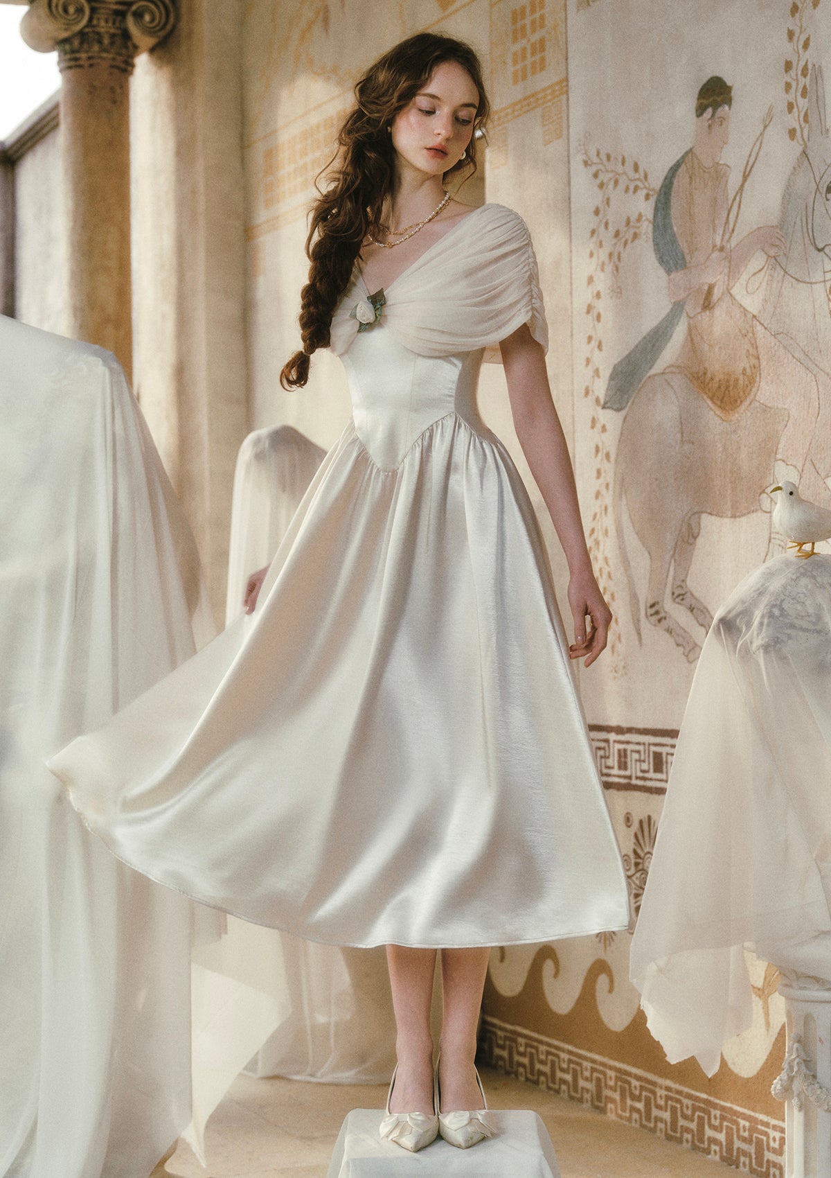 Pure White Glass Dream Dress