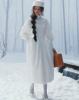 Warrior II Down Puffer Coat — White