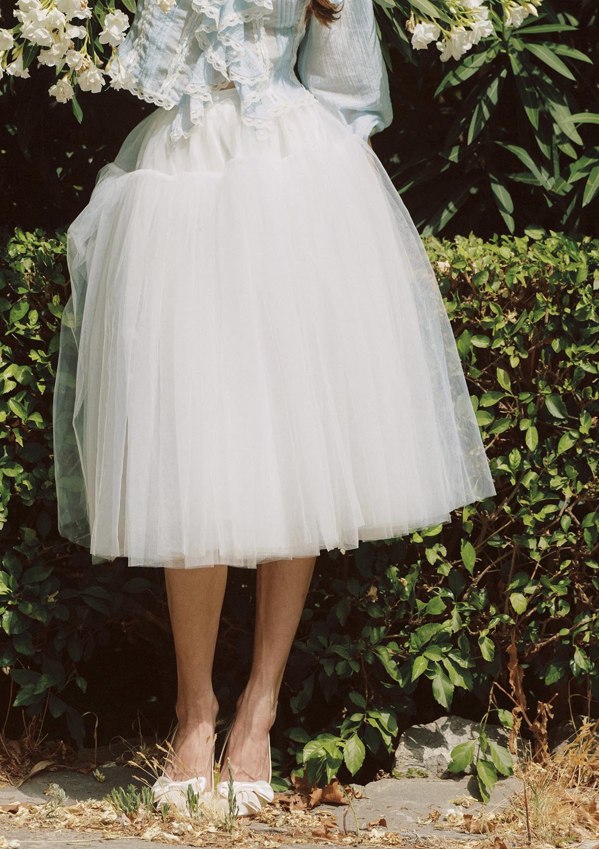 LM Styling Diary Skirt (white)