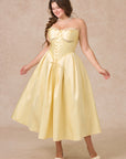 Curve&Plus Belle's Gilded Corset Dress