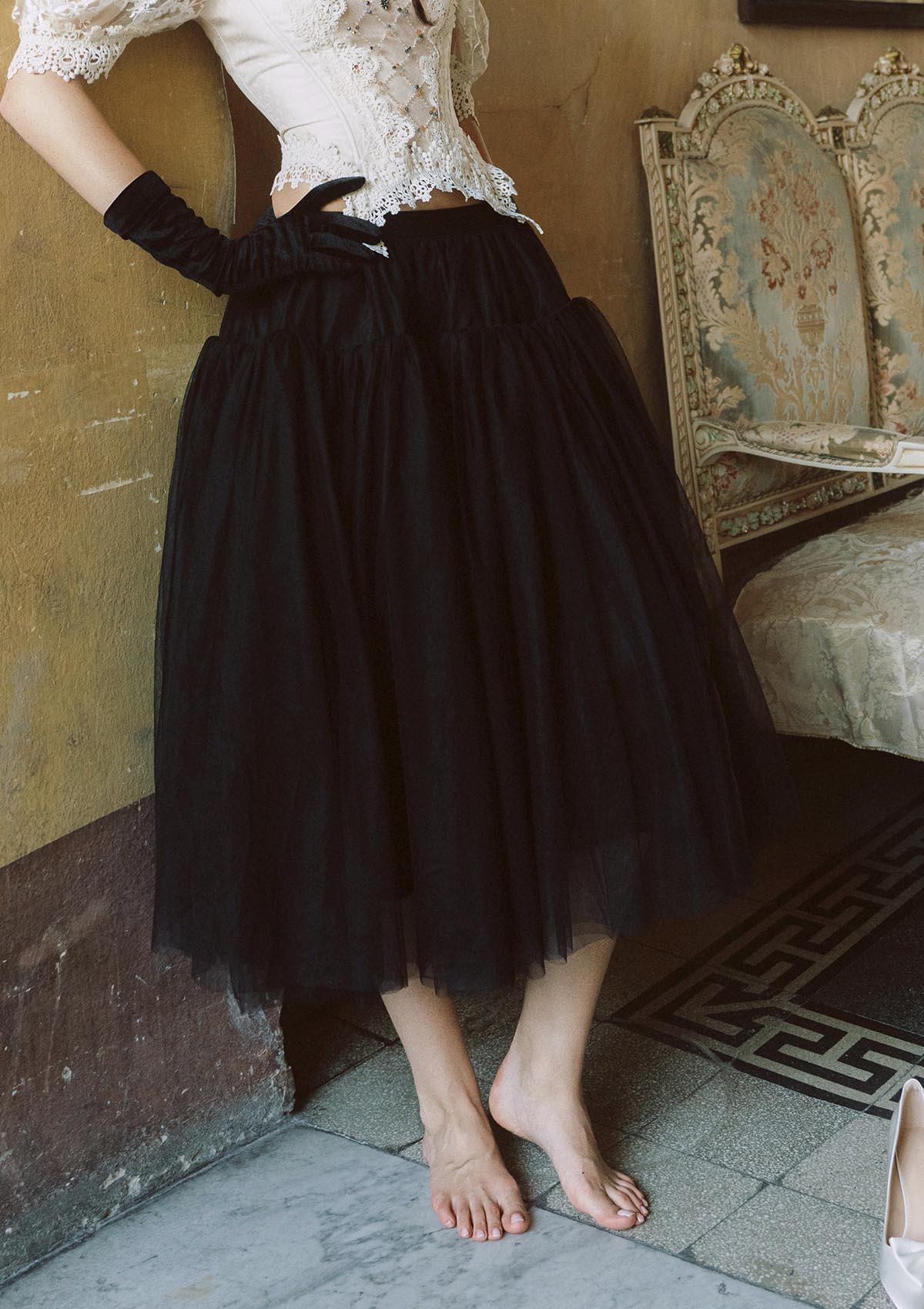 LM Styling Diary Skirt (Raven)