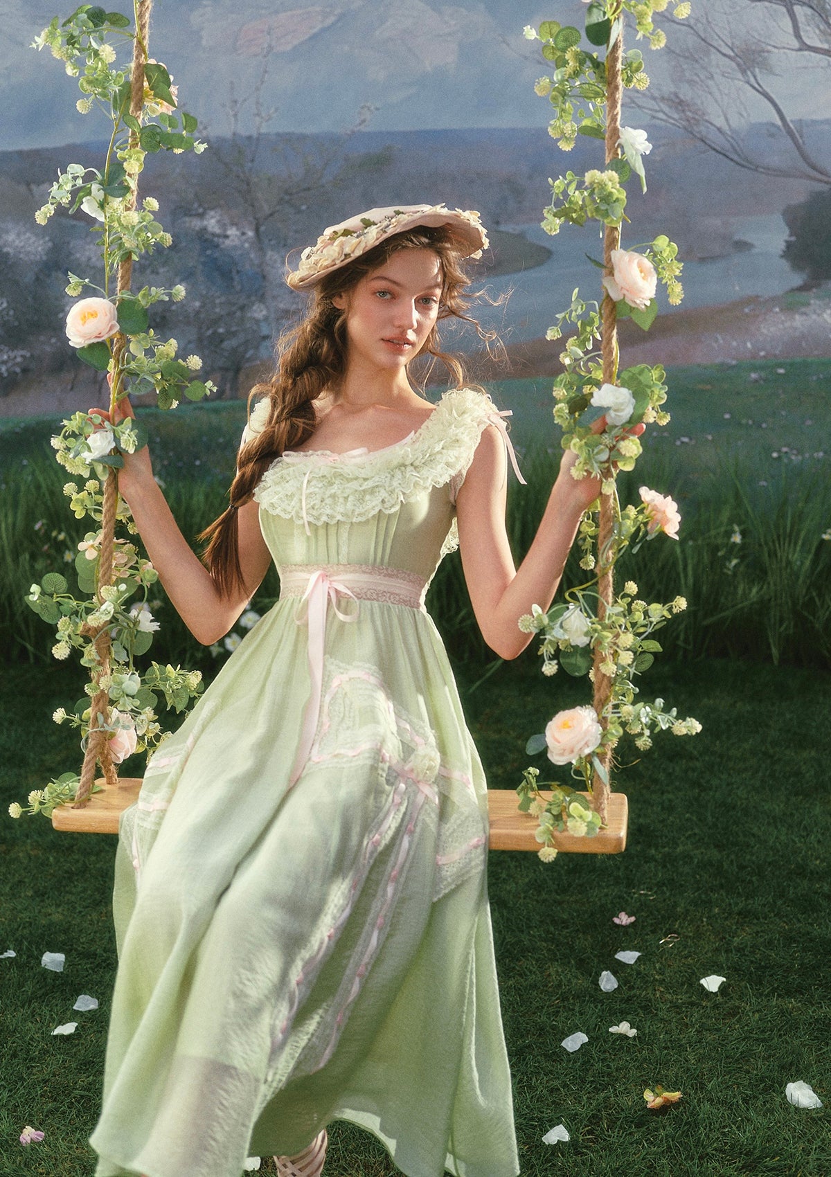 Green Kite Dress S