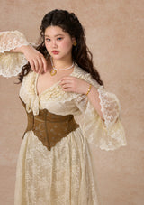 Curve&Plus Suede Corset (underbust)