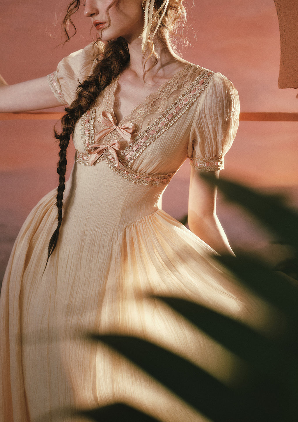 Sunset Rose Dress