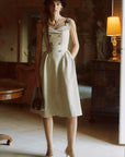 Curve&Plus Cream Tea Trench Dress