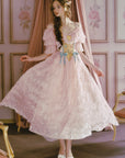 Embroidered Princess Corset Dress