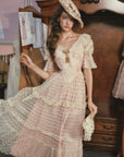 Gilded Invitation Dress（Pink）
