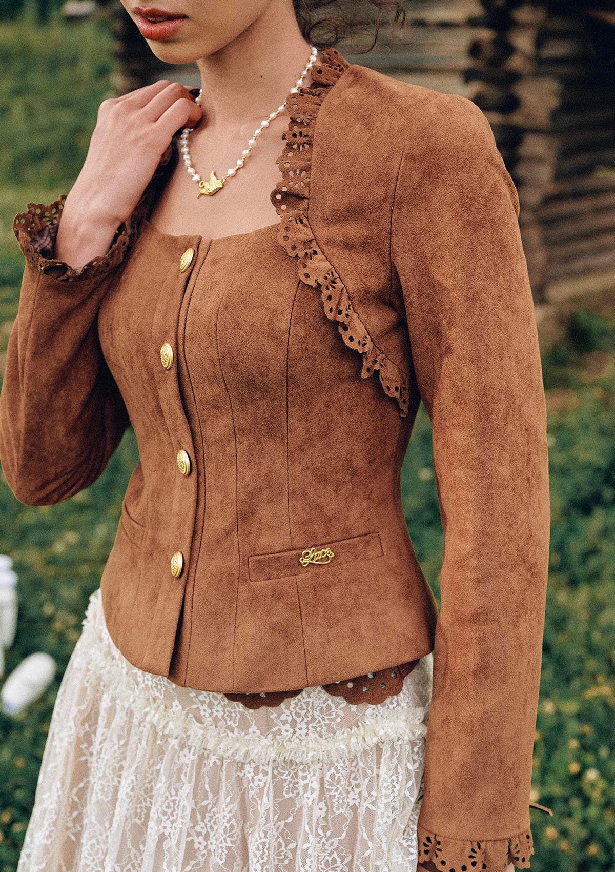 St. Paul Pastoral Suede Jacket
