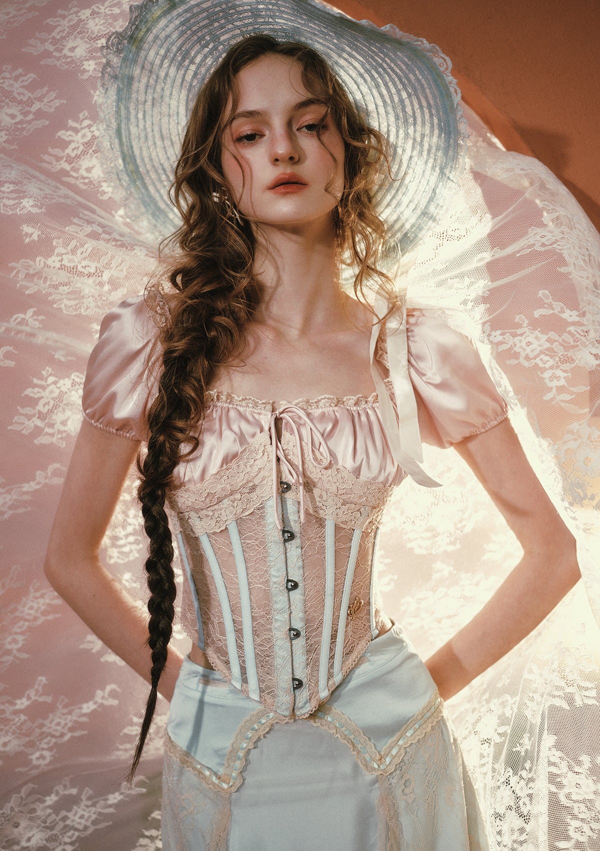 First Peach Vine Corset II