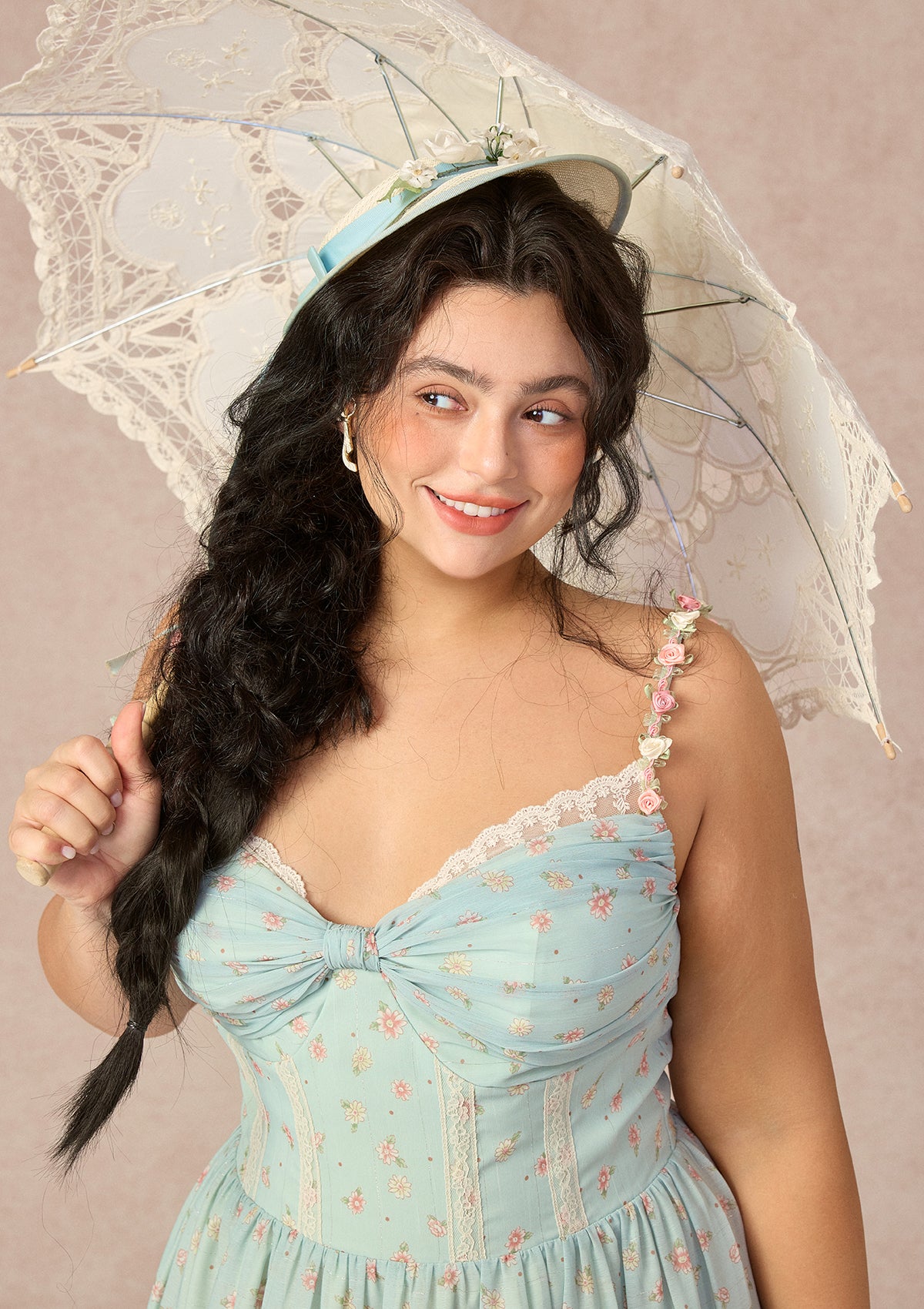 Curve&Plus Woodland Verse Dress