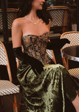 Florence Opera Satin Skirt