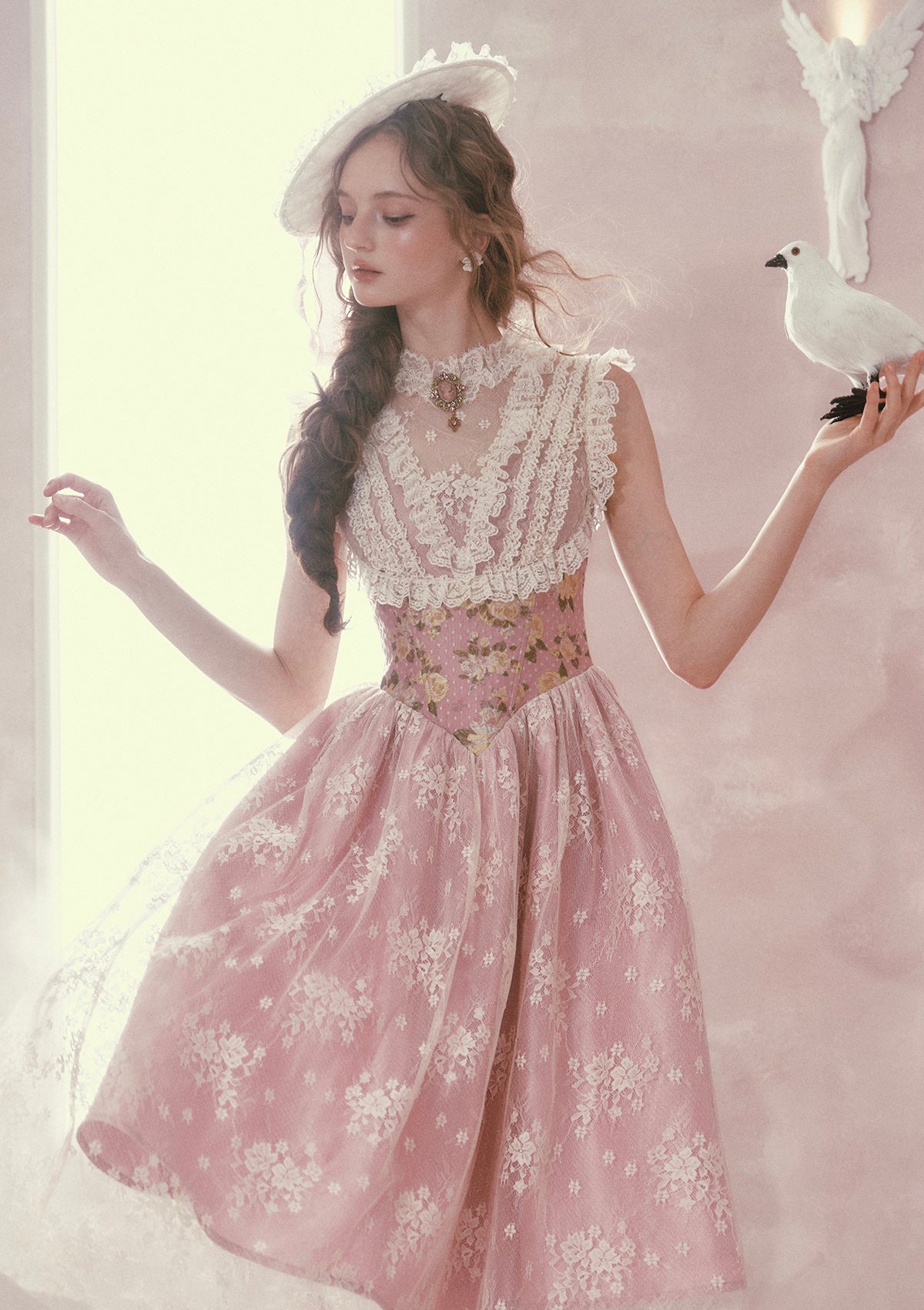 Rose Ode Corset Dress Pre-order / M