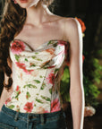 Corn Poppy Corset