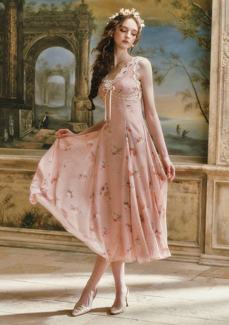Old Rose Letter Dress