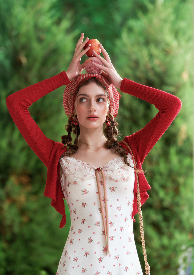 The Little Red Rose Dress The Little Red Rose Dress