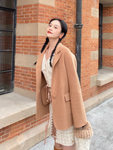 Autumn Apricot Coat