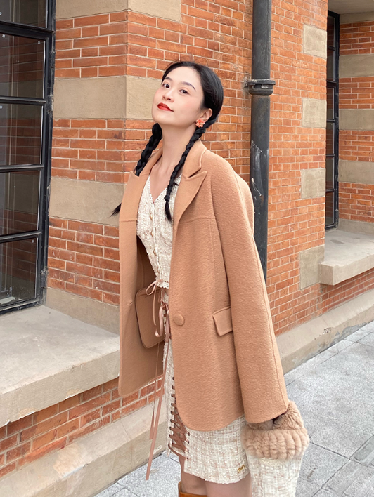 Autumn Apricot Coat