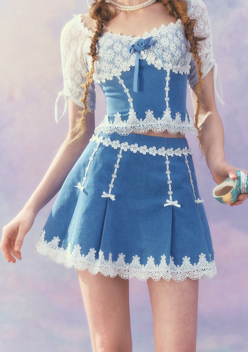 Dream Blue Coast Skirt