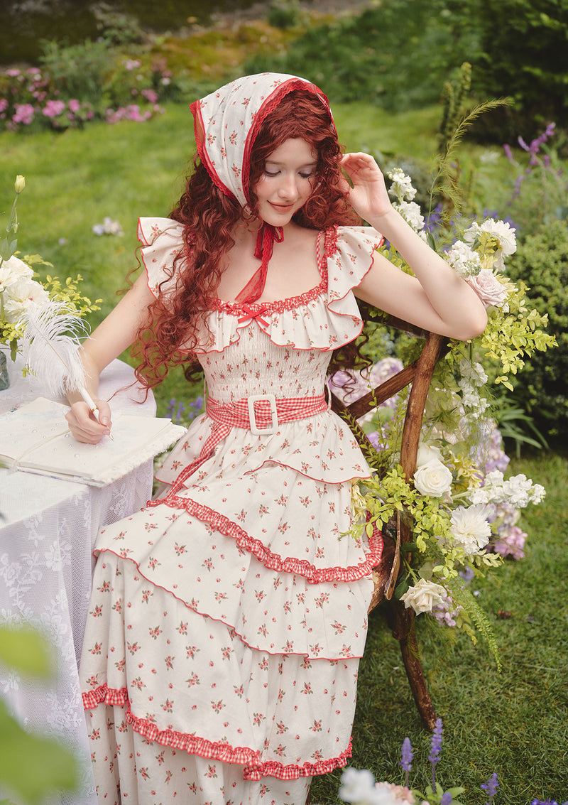 Red Hood Maiden Dress Red Hood Maiden Dress