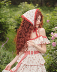 Red Hood Maiden Dress