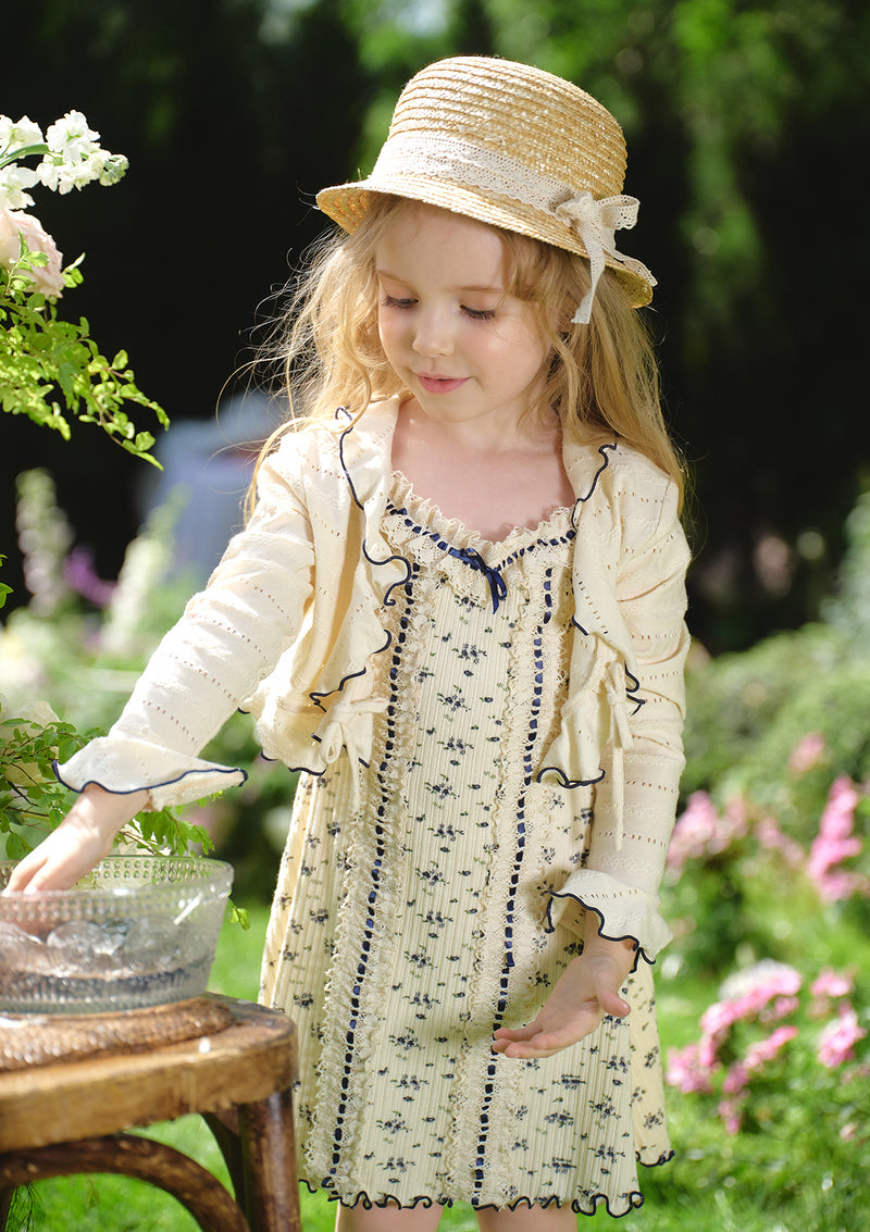 Toddler Girl Blueberry Dress