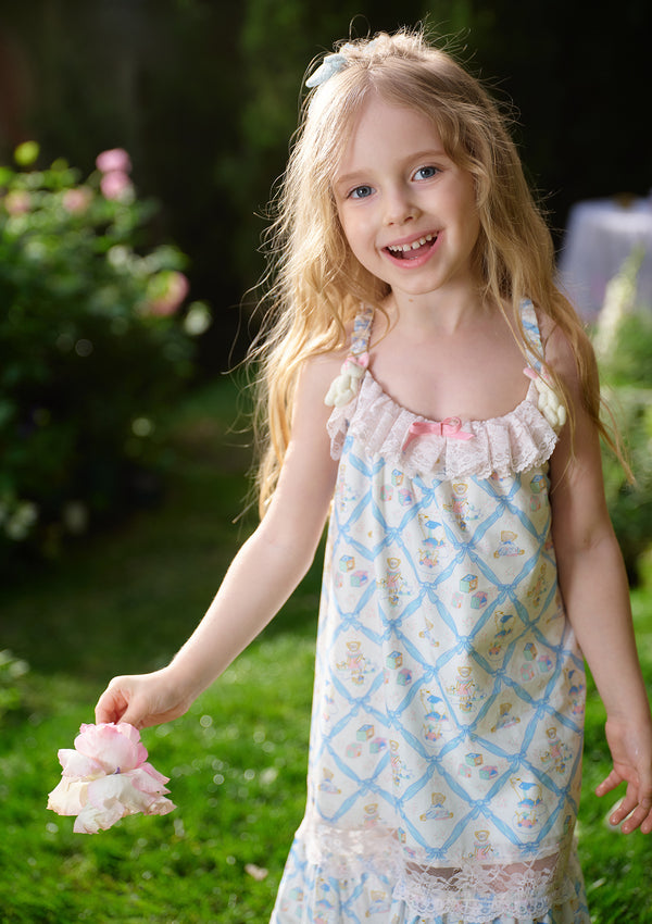 Toddler Girl Bear Butterfly Dance Dress