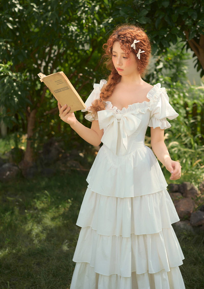 "Pure White" Coral Island Corset Dress "Pure White" Coral Island Corset Dress