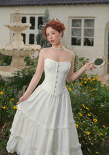 "Pure White" Cynthia Skirt