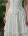Korsett „Pure White“ St. Agnes