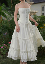 "Pure White" St. Agnes Corset