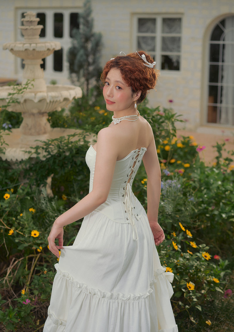 "Pure White" Cynthia Skirt
