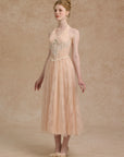 Spitzen-Liebesbrief-Korsettkleid
