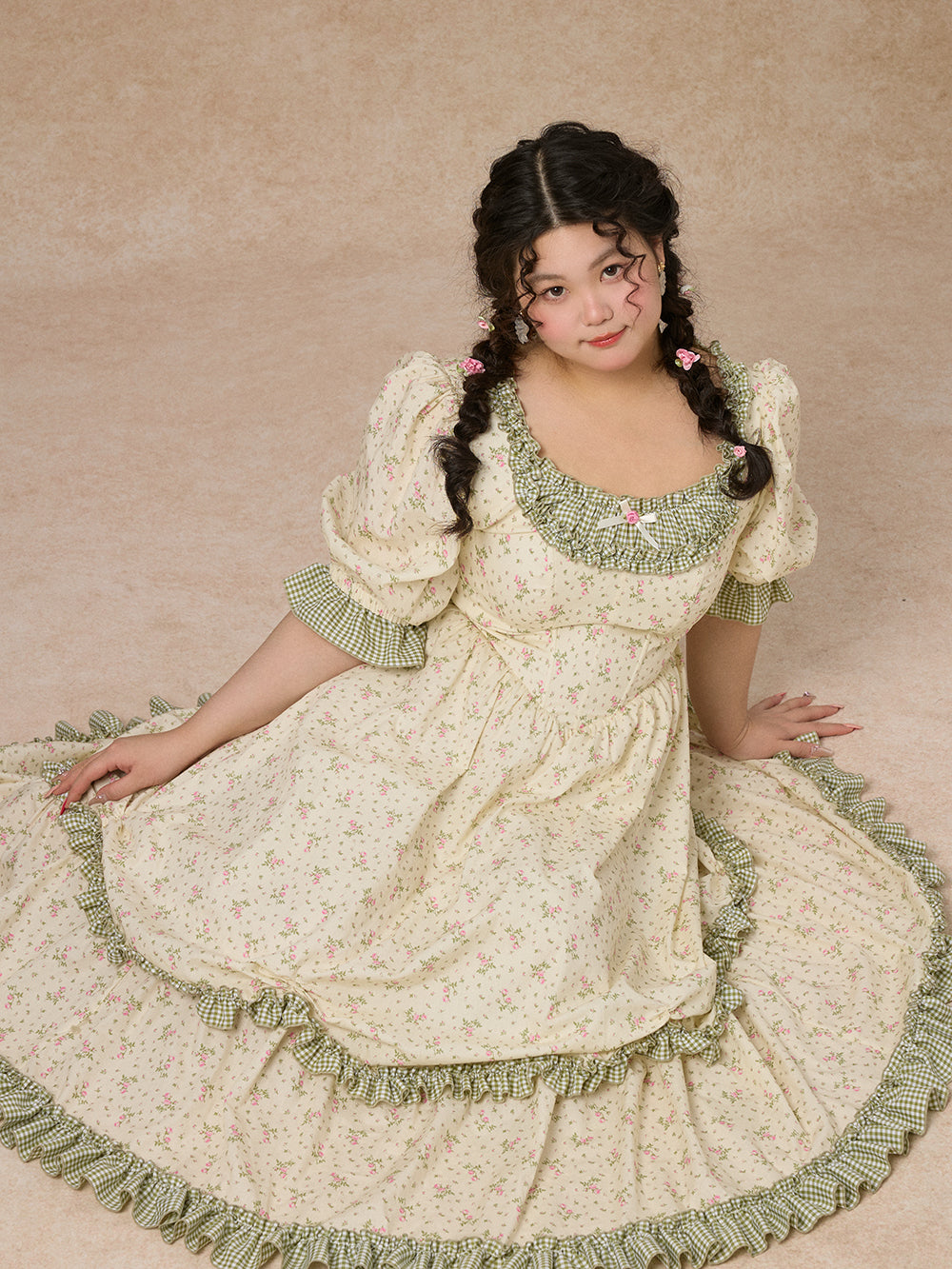 Curve&Plus Little Forest Corset Dress