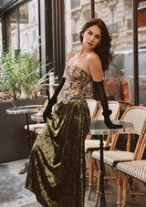 Florence Opera Satin Skirt