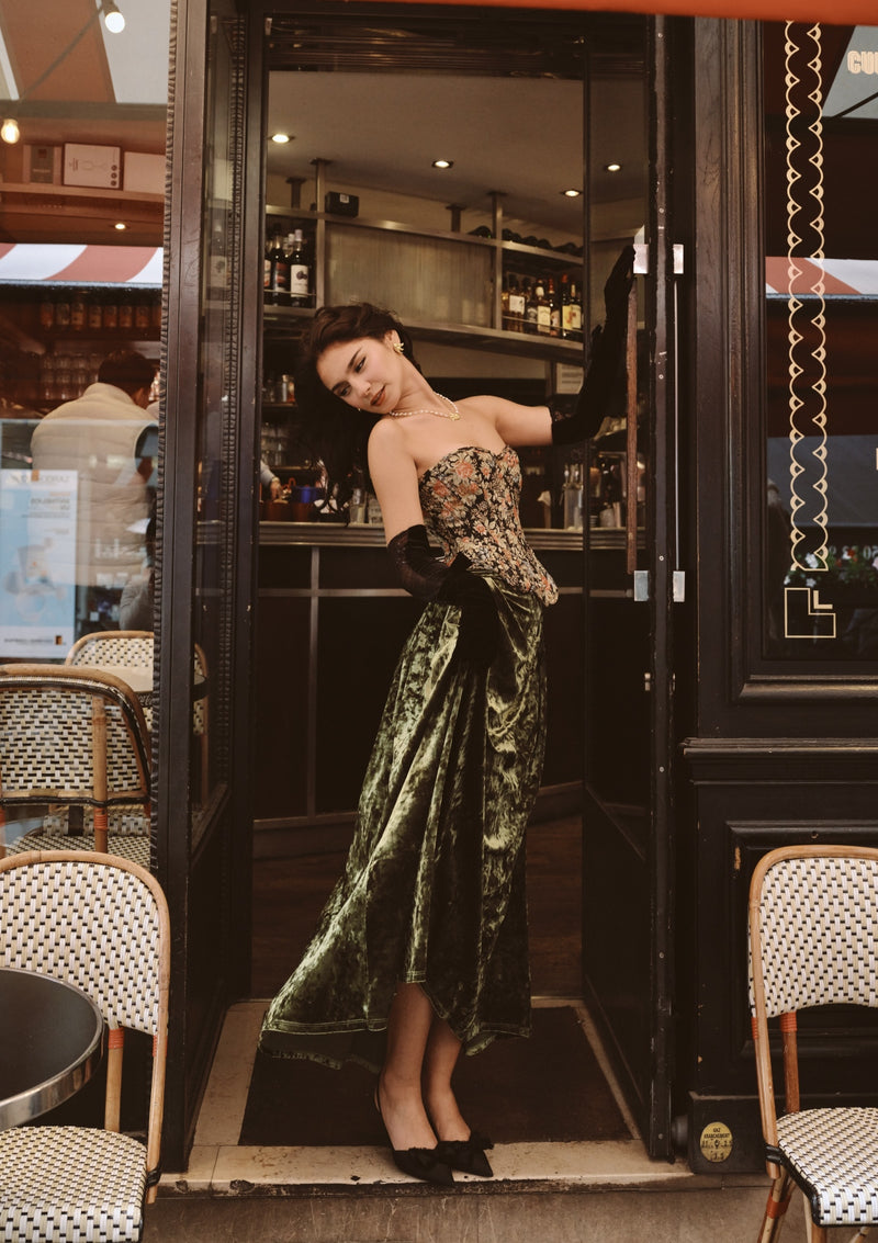 Florence Opera Satin Skirt