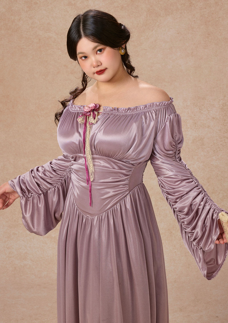 Curve&Plus Lavender Hue Parthenon Dress