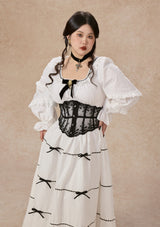 Curve&Plus Ghost Carol Corset (underbust)