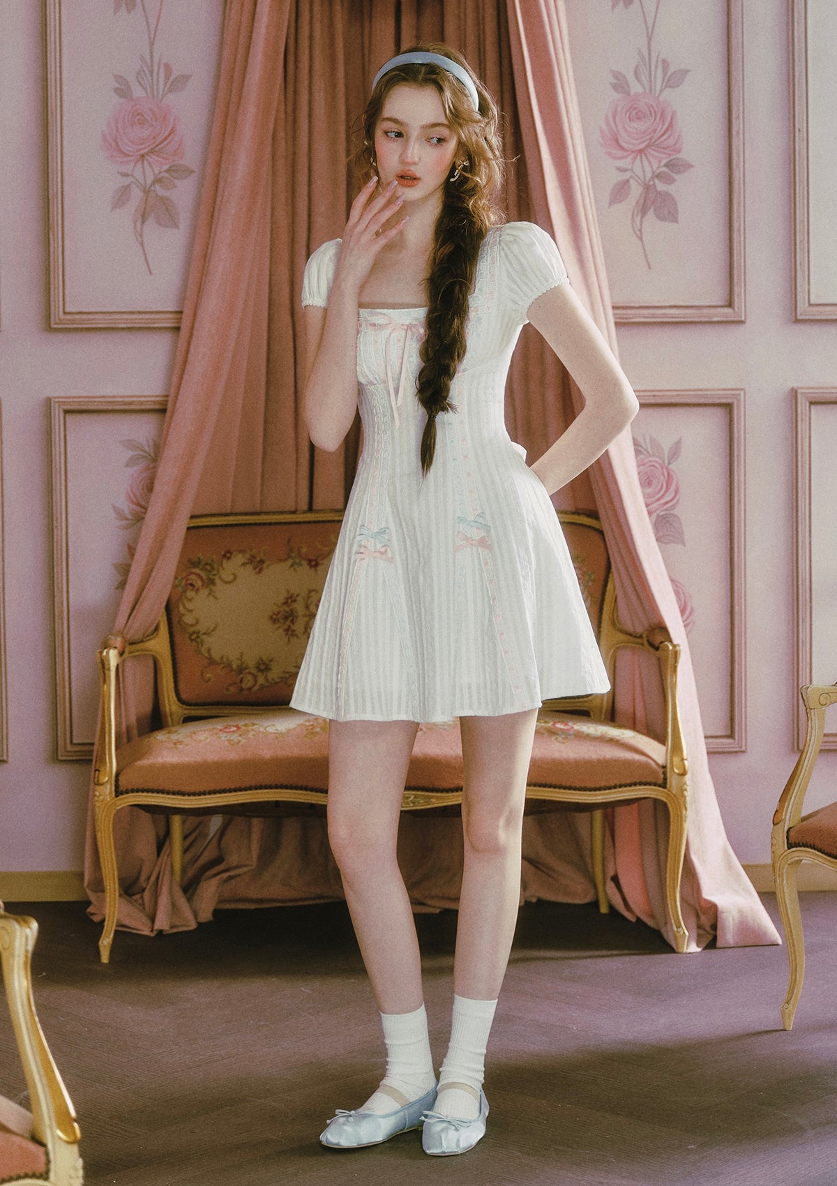 Cream Frost Shave Ice Dress (Short)