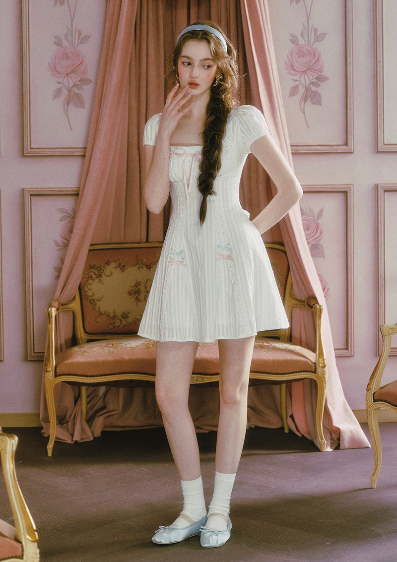Cream Frost Shave Ice Dress (Short) Pre-order / L Cream Frost Shave Ice Dress (Short) Pre-order / L