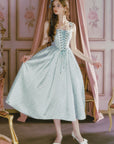 Afternoon Sweet Tea Dress (Blue)