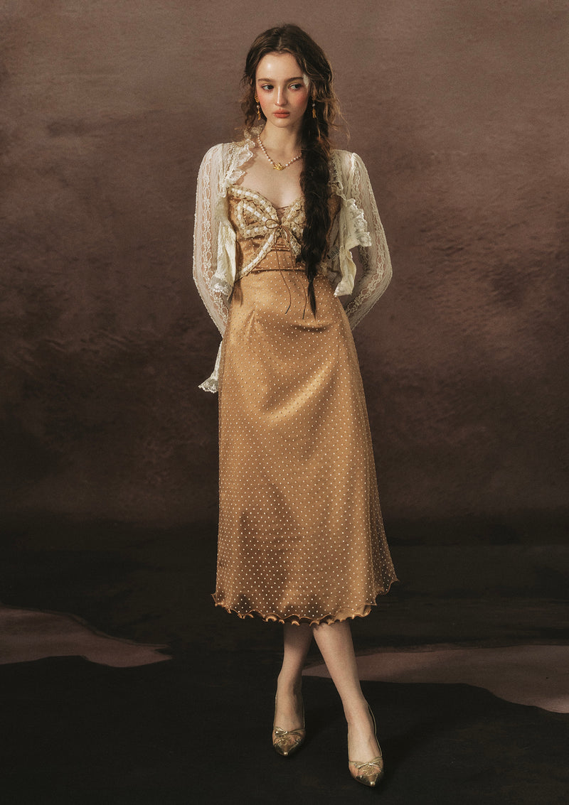 Candlelight Golden Butterfly Dress In-stock / XS Candlelight Golden Butterfly Dress In-stock / XS