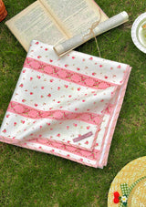 Spring Garden Floral Picnic Blanket