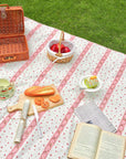 Spring Garden Floral Picnic Blanket
